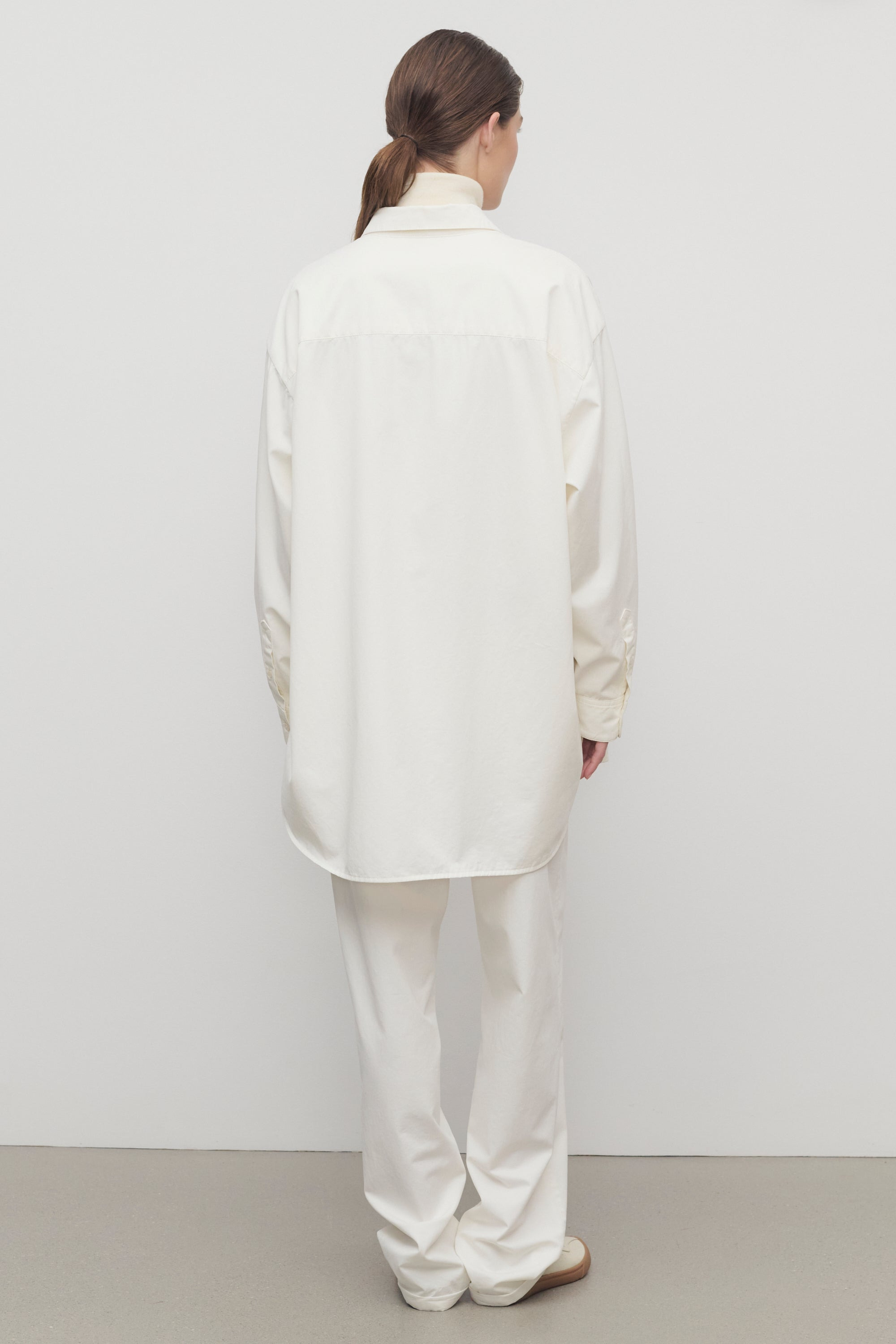 Neriah Pant in Cotton and Cashmere - 5