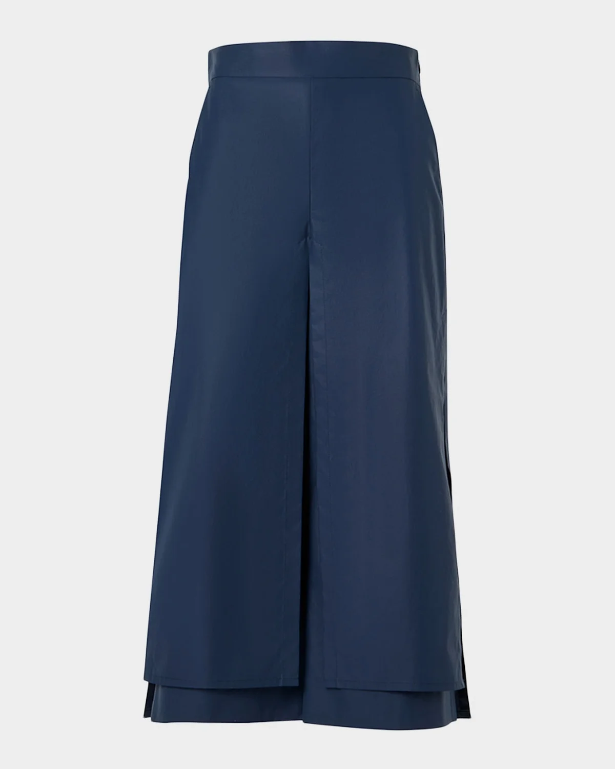 Chiyoko Cotton Poplin Double-Layer Pants - 1