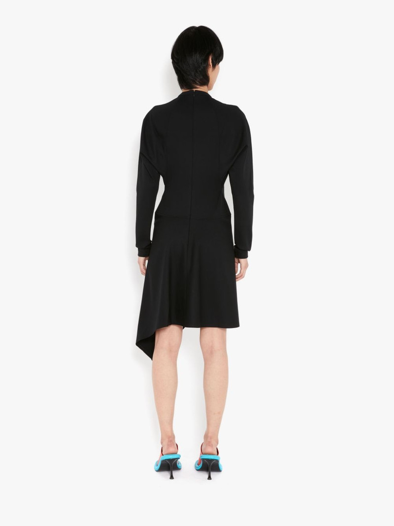 NECK CHAIN LONG SLEEVE DRESS 4