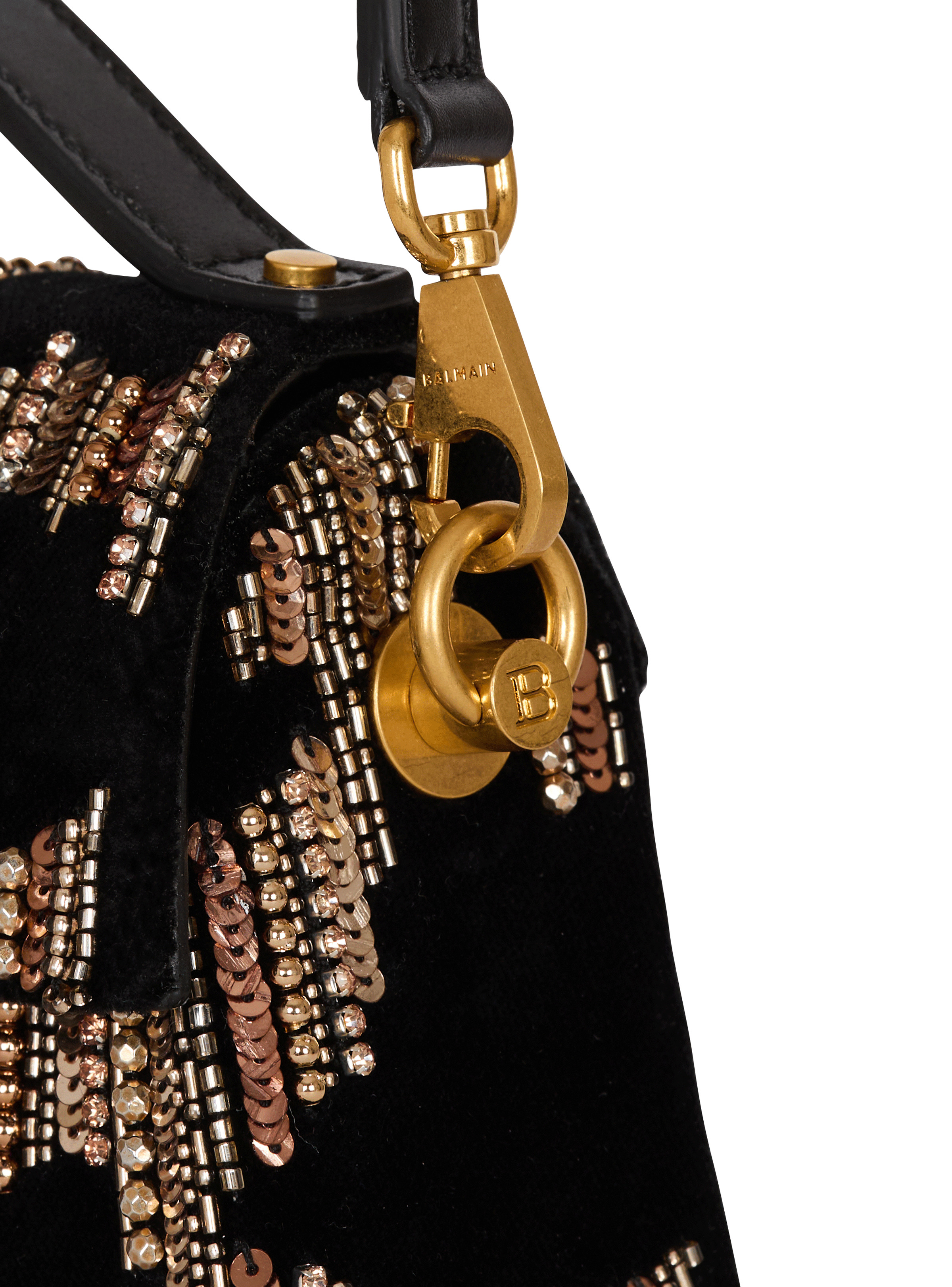 B-Buzz Dynasty bag in embroidered velvet - 5
