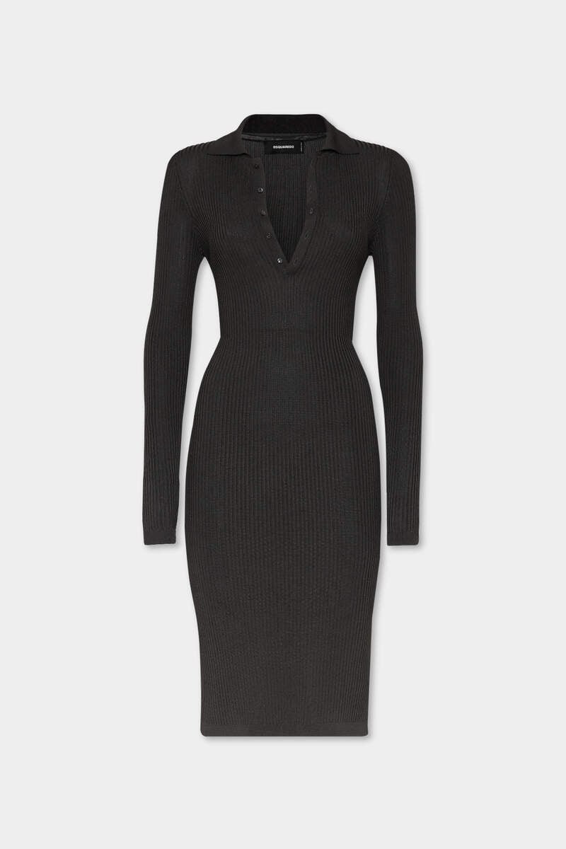 KNIT POLO DRESS 1