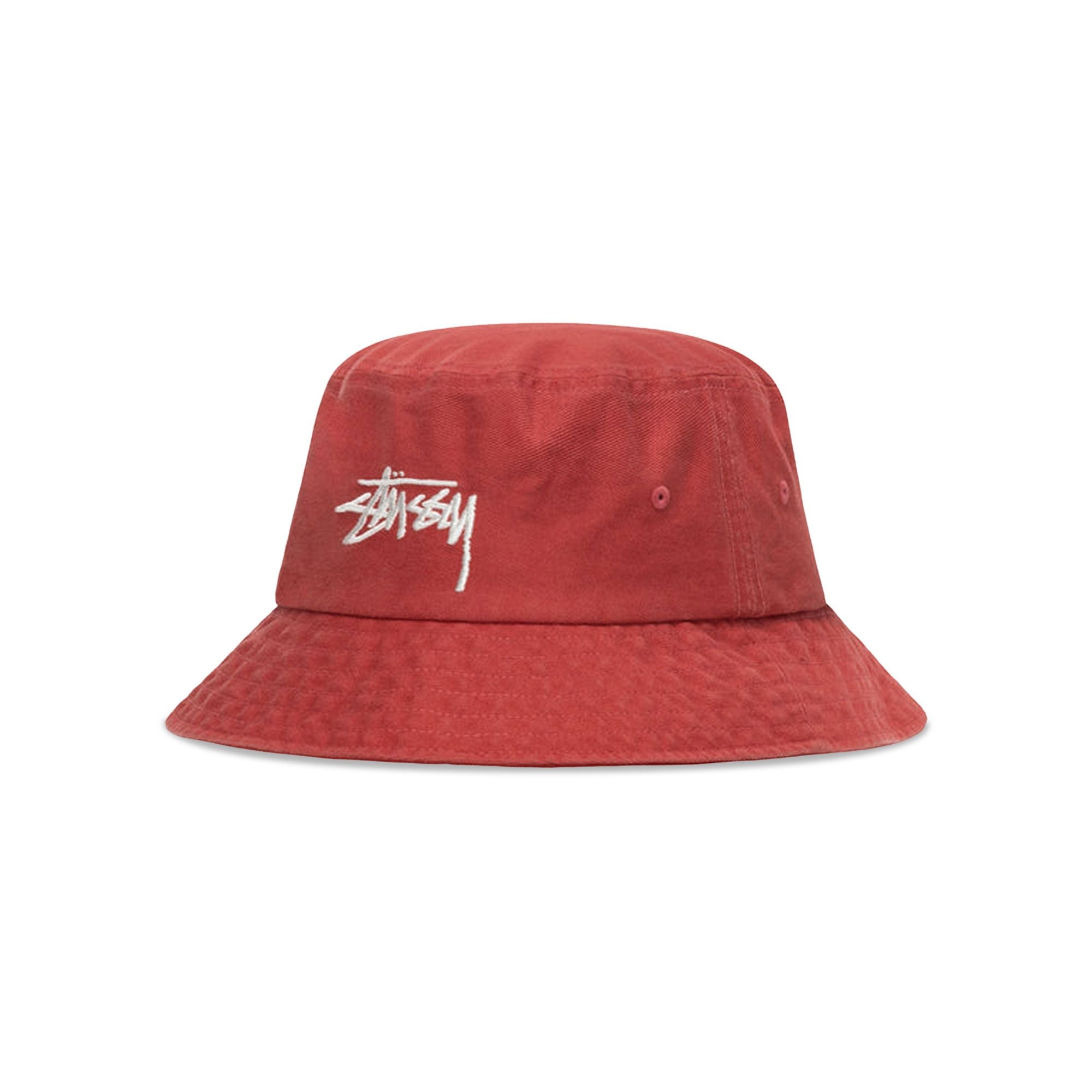 Stussy Big Stock Bucket Hat 'Orange' - 1