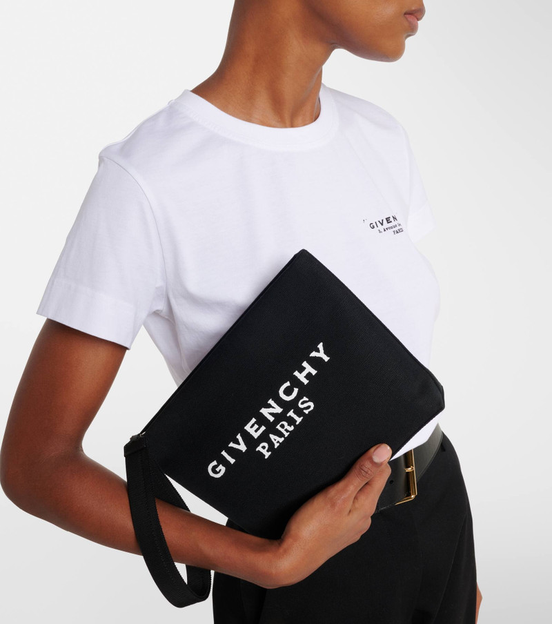 Givenchy Logo canvas pouch outlook