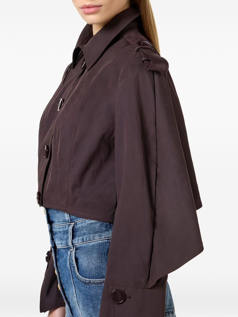 cape-sleeves cropped jacket 5