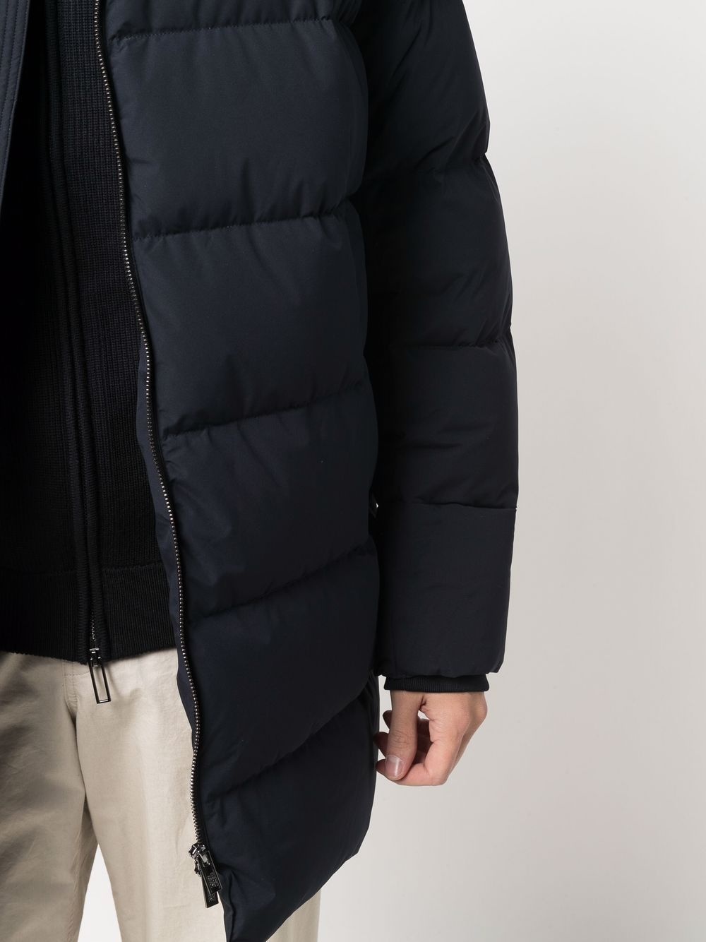 quilted puffer coat - 5
