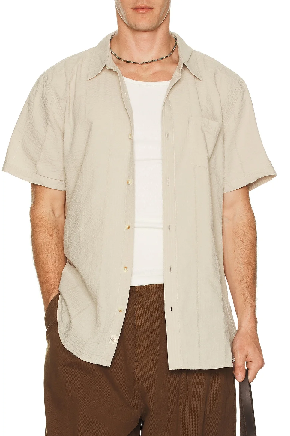 Seersucker Classic Shirt - 1