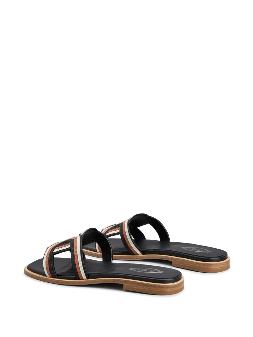 Kate leather slides - 3