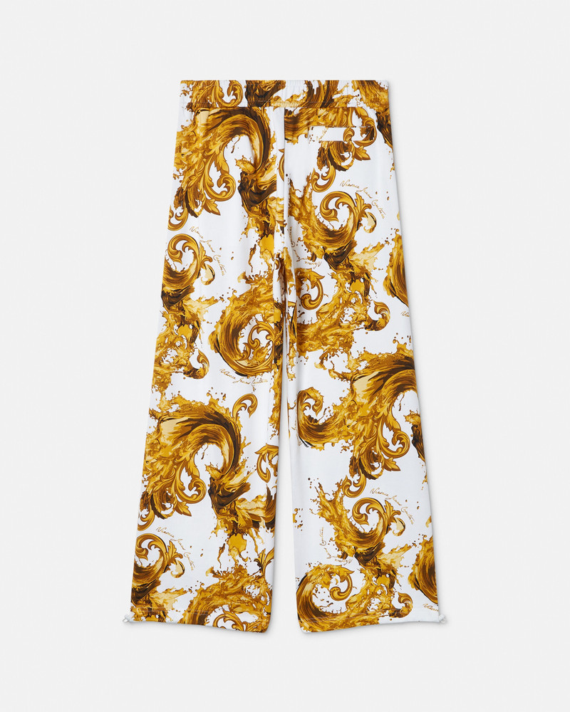 Printed Cotton-Jersey Sweatpants 3
