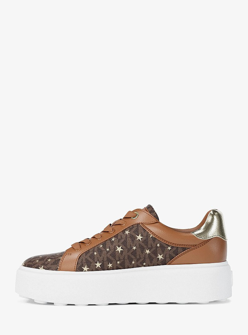Romey Printed Signature Logo Sneaker 3