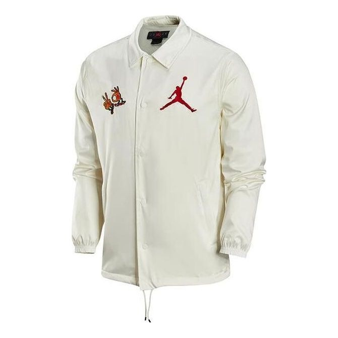 Air Jordan Coach Jacket 'White' FJ7709-133 - 1