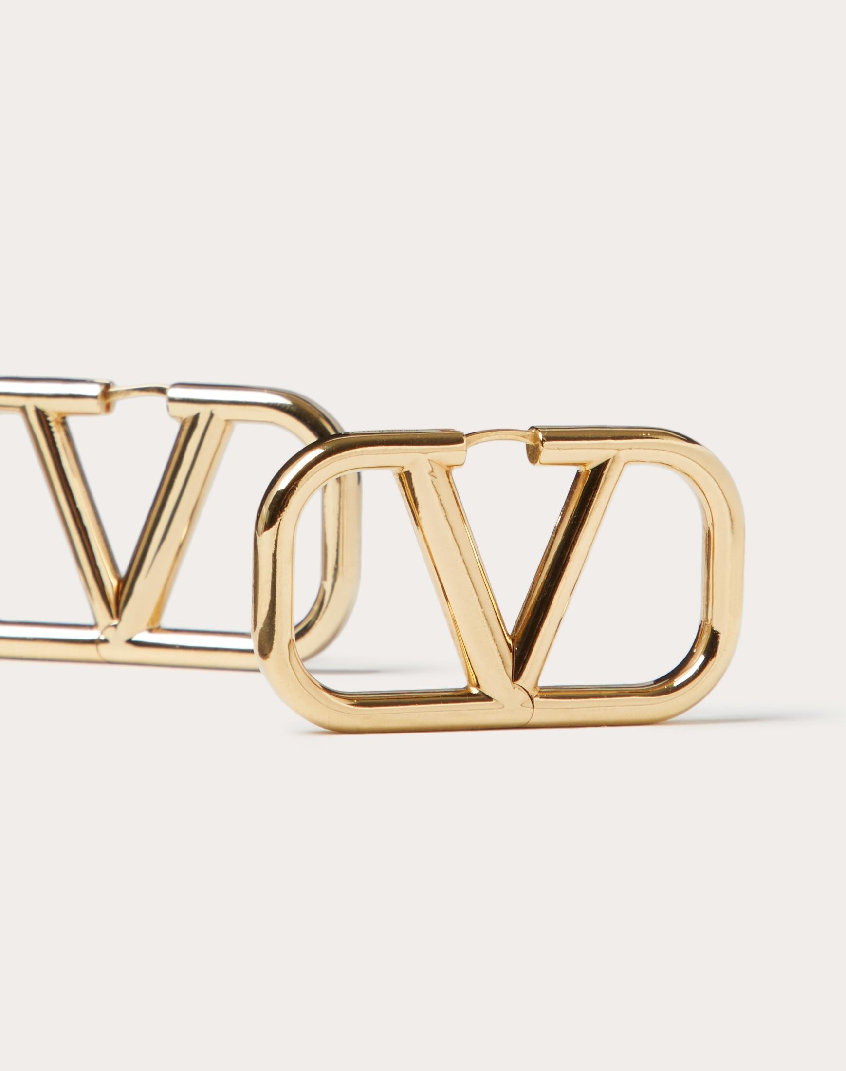 VLOGO SIGNATURE METAL EARRINGS - 2