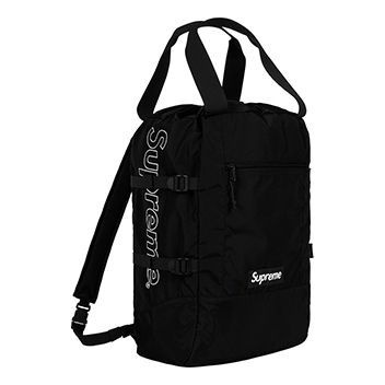 Supreme Tote Backpack 'Black White' SUP-SS19-913 - 2