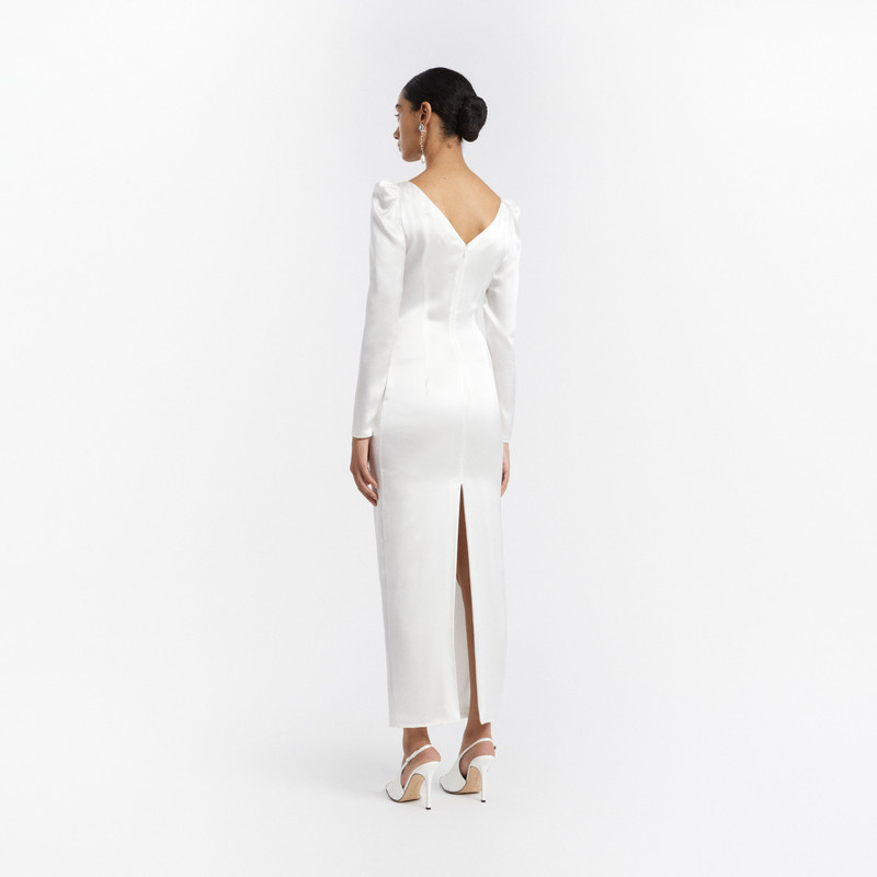 Alessandra Rich SATIN EVENING DRESS outlook