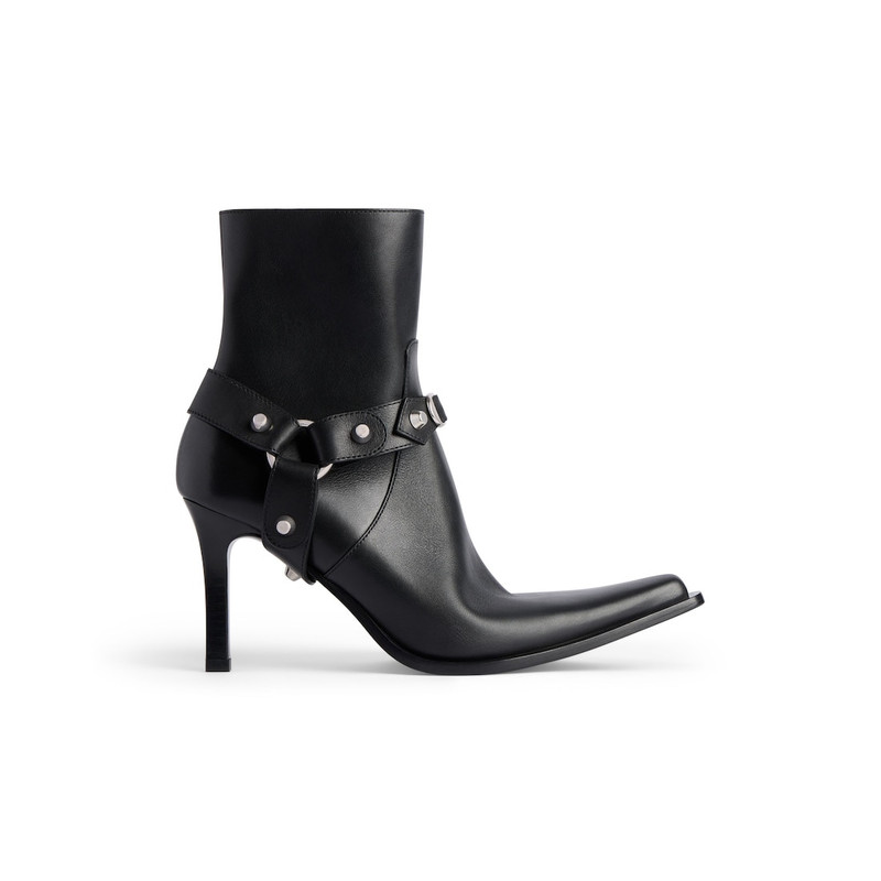 Women's City Bootie With Harness in Black 1
