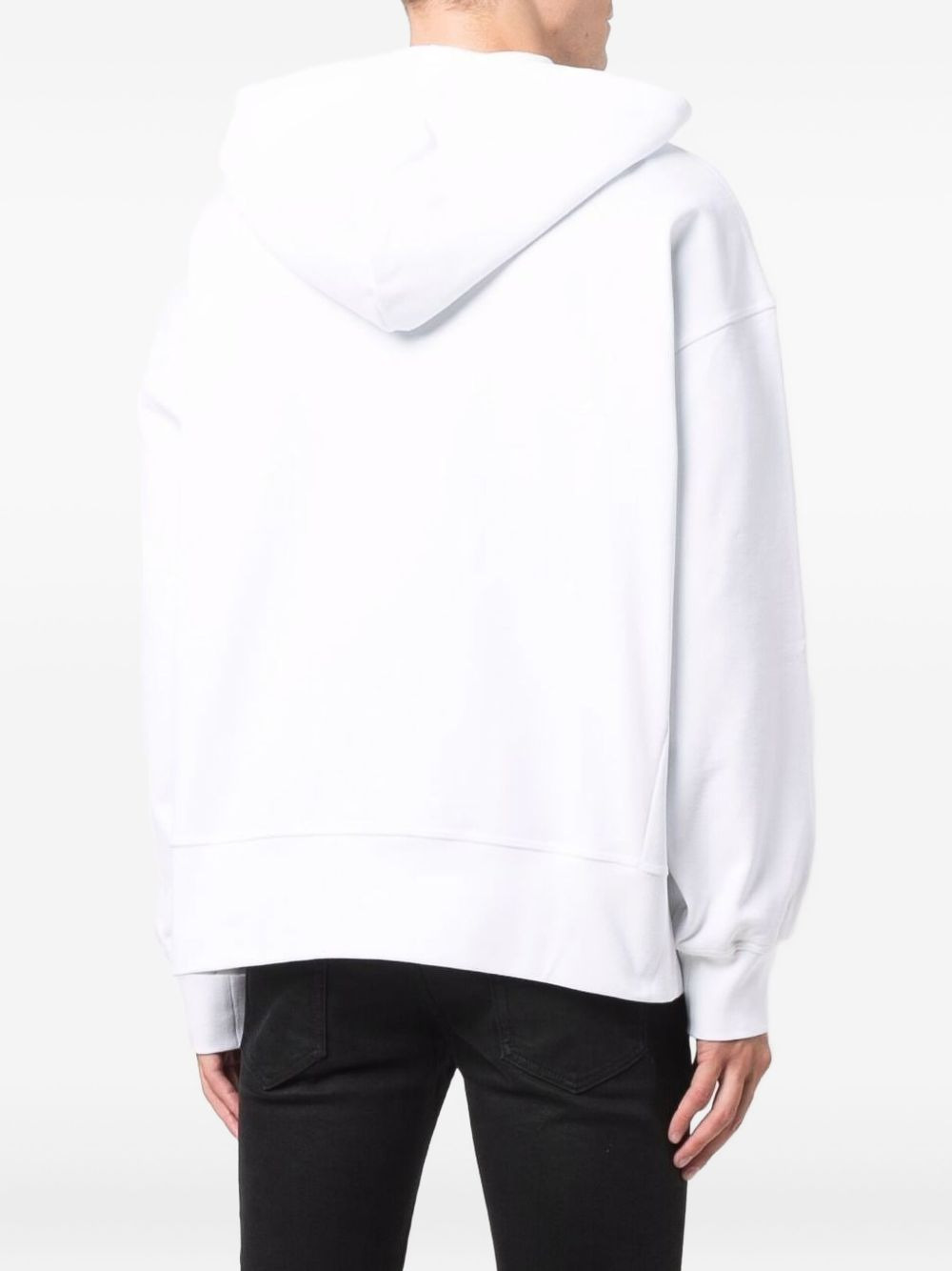 skull-print hoodie - 3