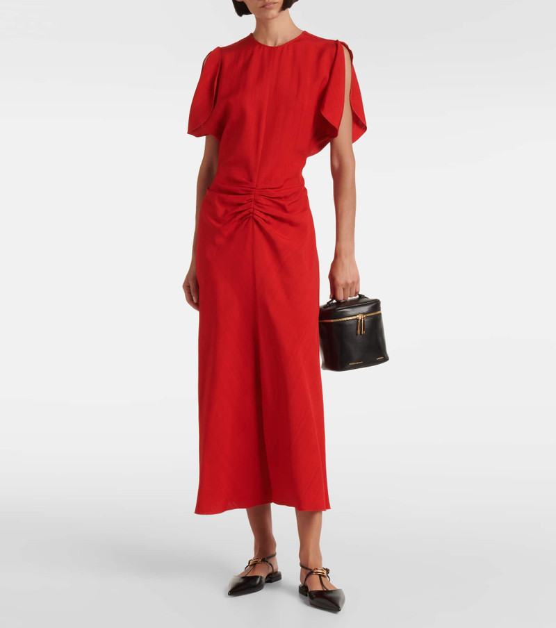 Victoria Beckham Vanity Cube leather shoulder bag outlook