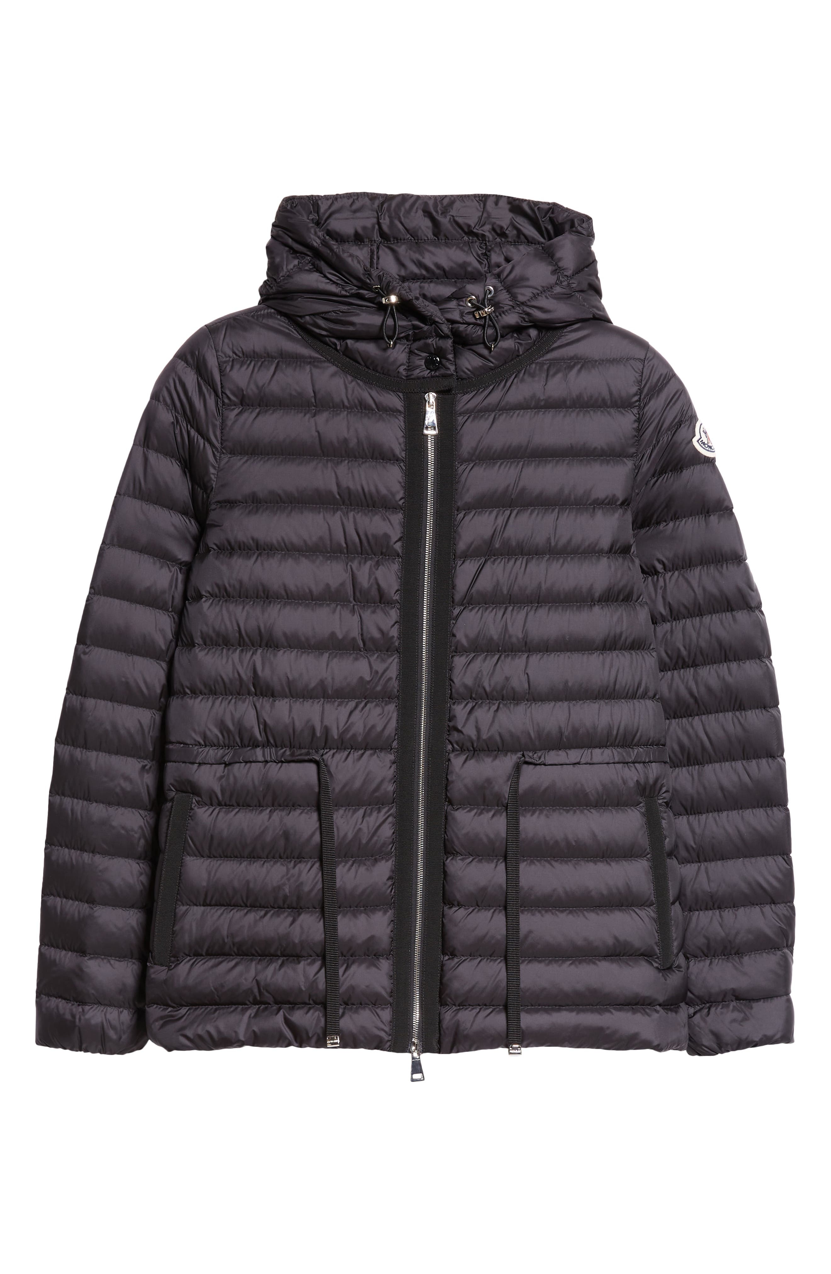 Moncler Raie Short Nylon Down Puffer Jacket in Black at Nordstrom - 6