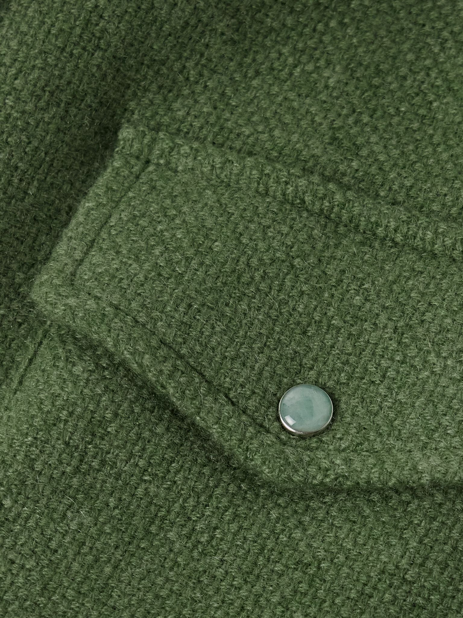 Cashmere Shirt Green - 4