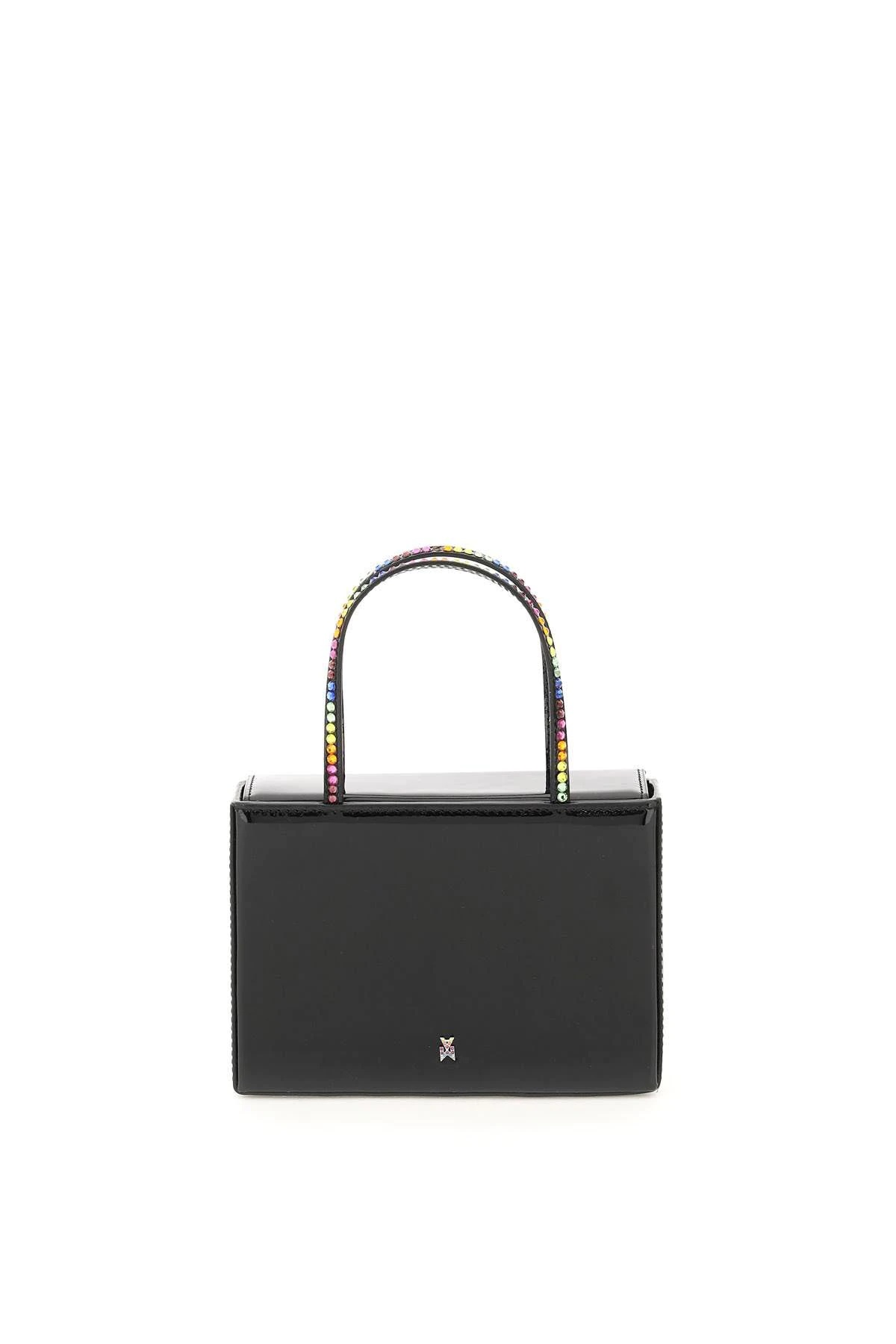 AMINI GILDA PATENT LEATHER BAG - 1