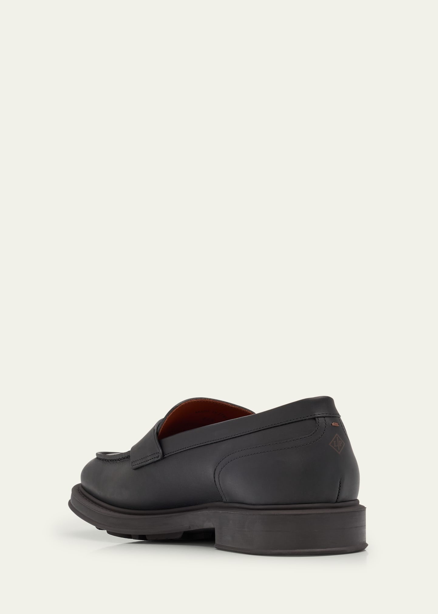 Men's Travis Leather Penny Loafers - 4