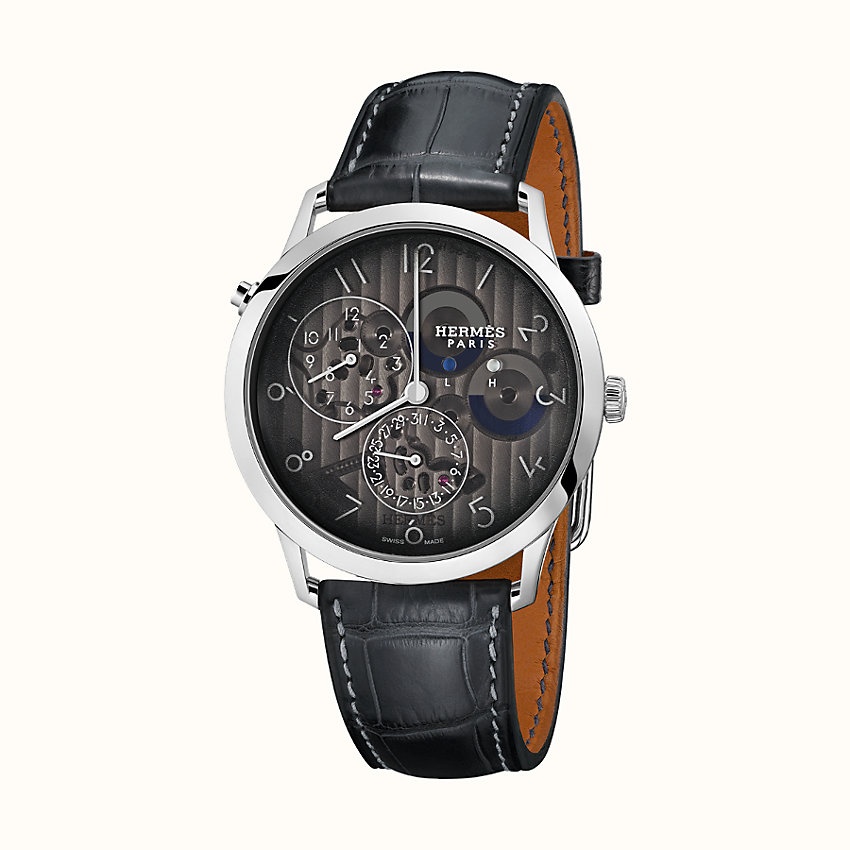 Slim d'Hermes GMT watch, 39.5 mm - 3