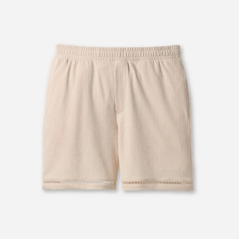® Men's Jaxtyn Short Bottoms in Cream - 1