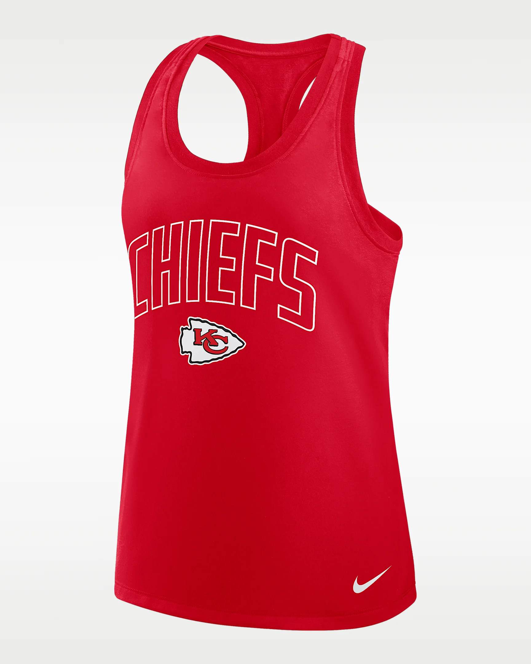 Kansas City Chiefs Primetime Women's Nike Dri-FIT NFL Racerback Tank Top - 1