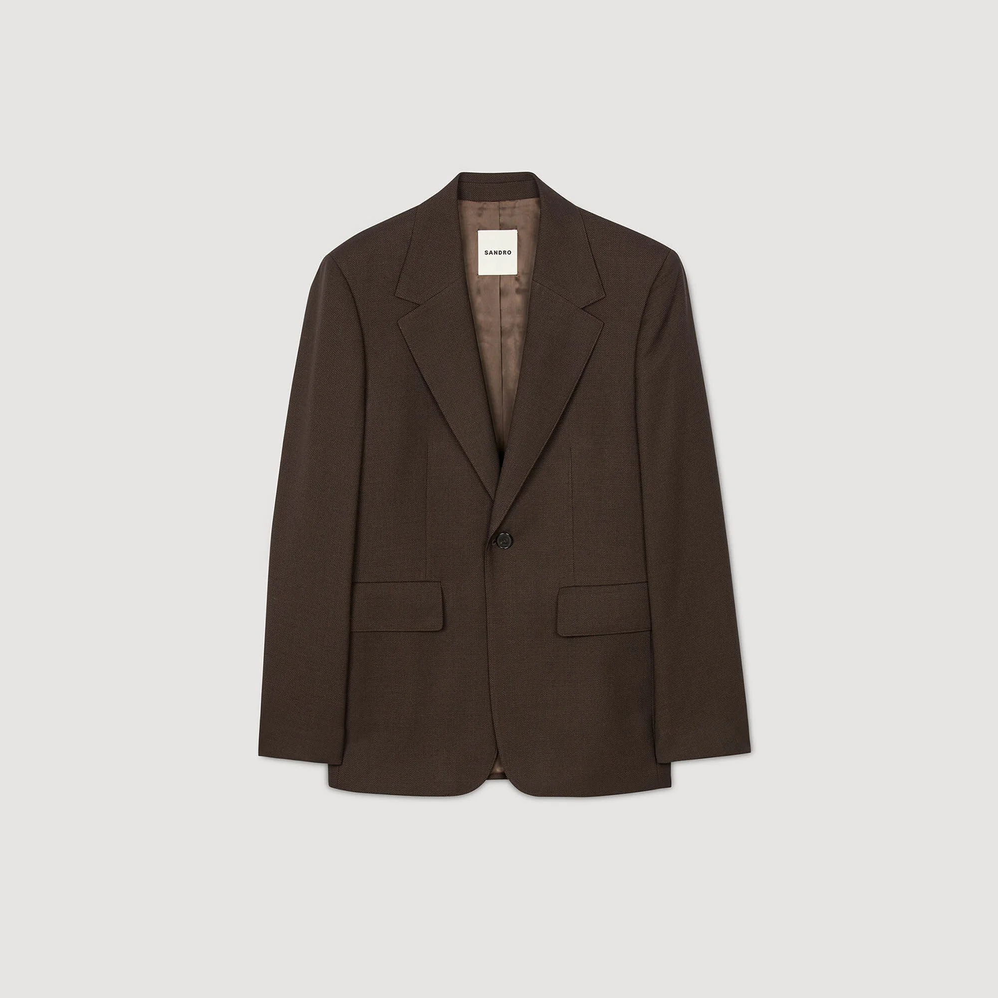 WOOL SUIT JACKET - 1