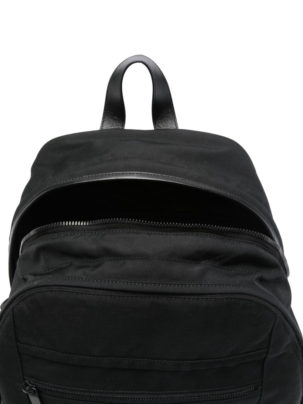 medium City logo-appliqué backpack - 5