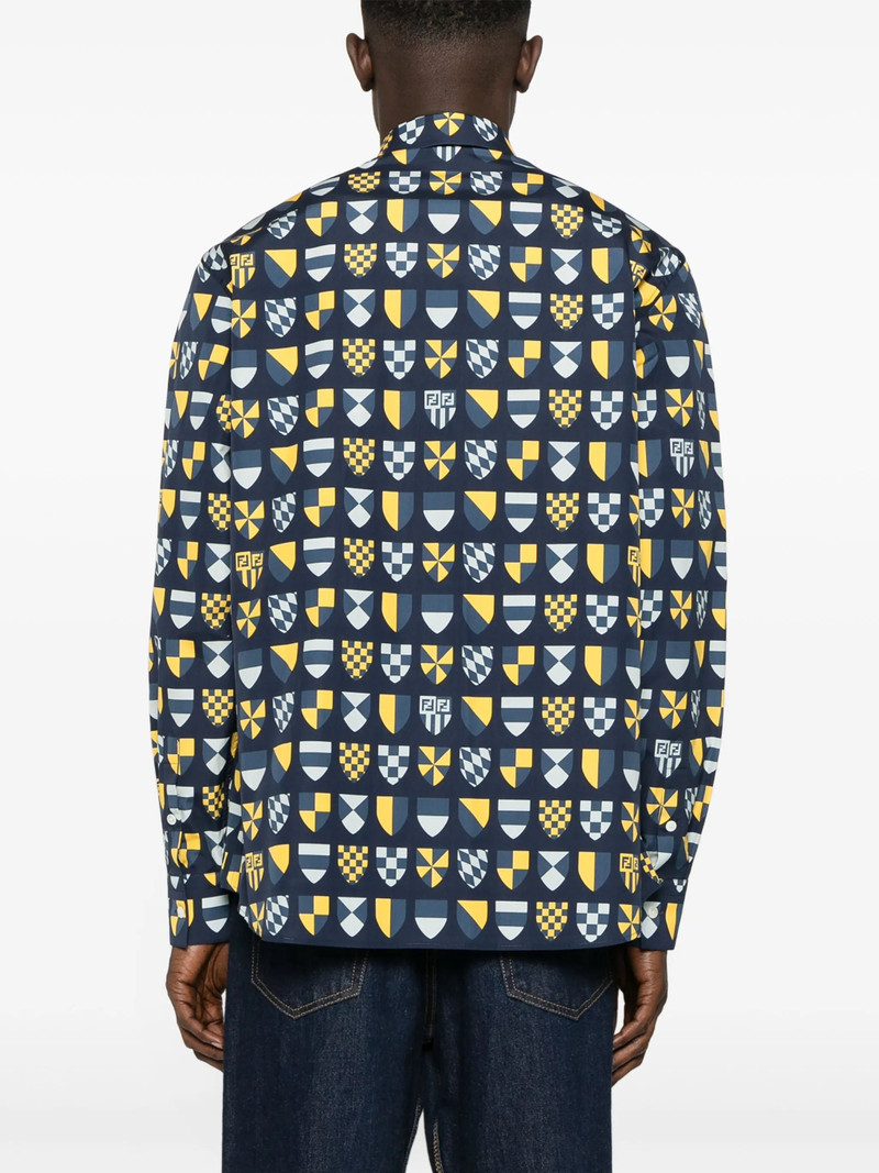 Multicolour-print Cotton Shirt 5