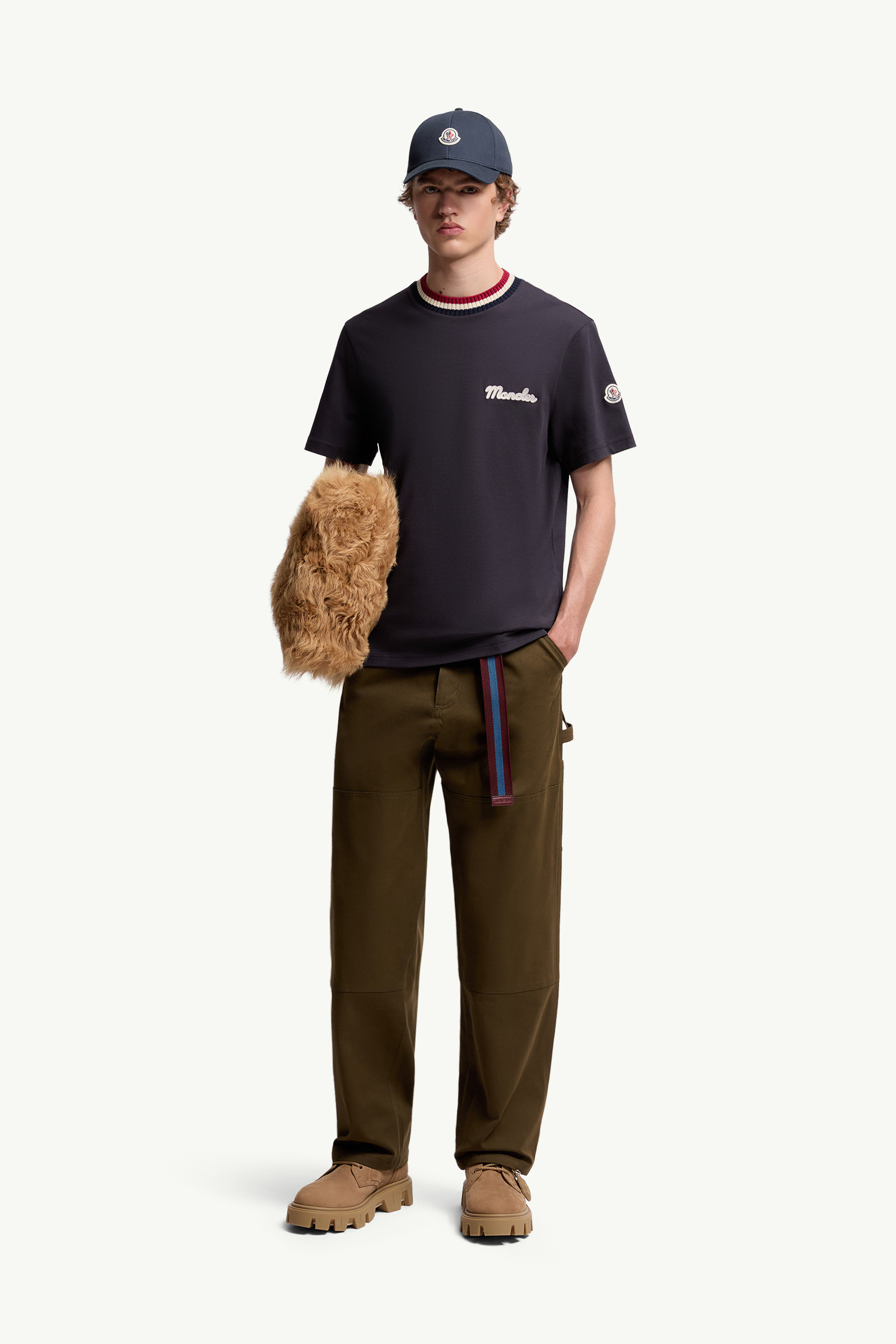 Embroidered Logo Cotton T-Shirt - 2