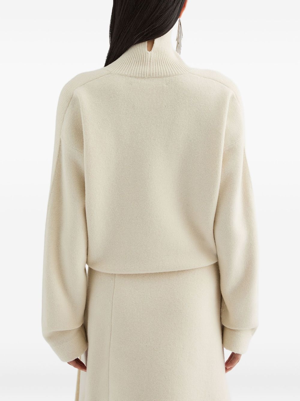 high-neck sweater - 4