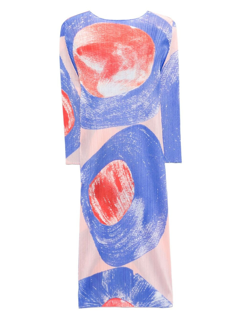 Pleats Please Issey Miyake Backlight midi dress outlook