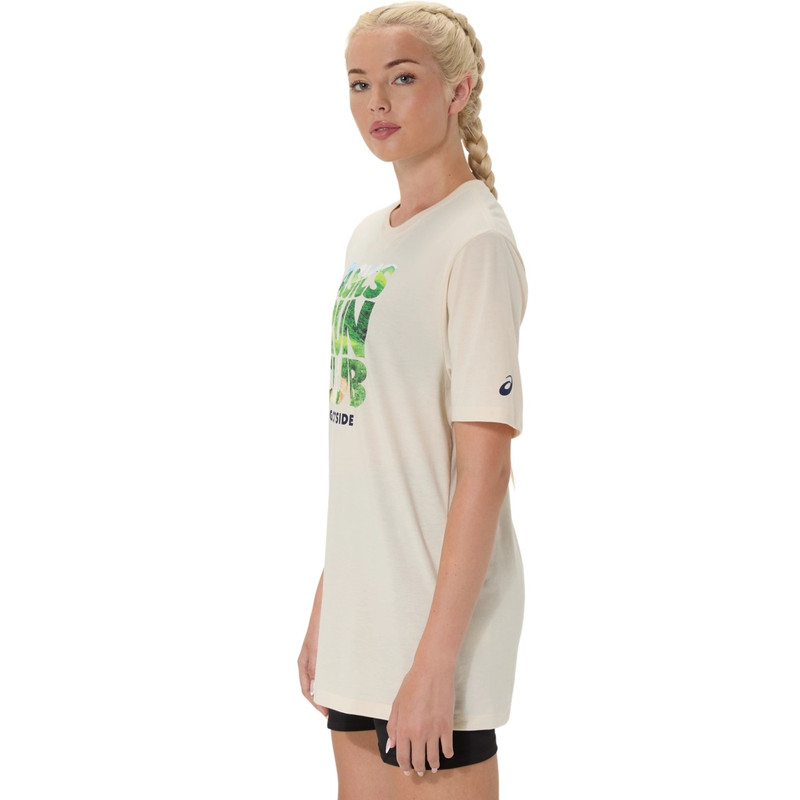 UNISEX ASICS RUN OUTSIDE CLUB SHORT SLEEVE TEE 3