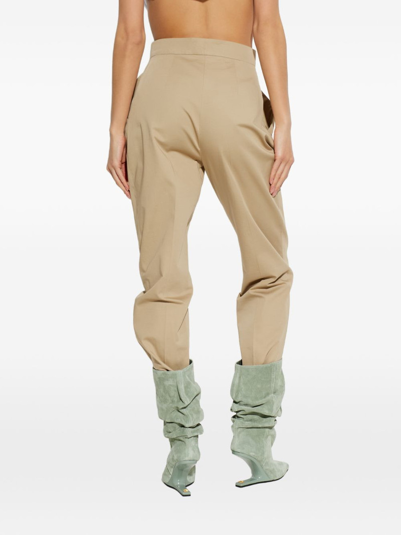 pleated-detail tailored trousers 4