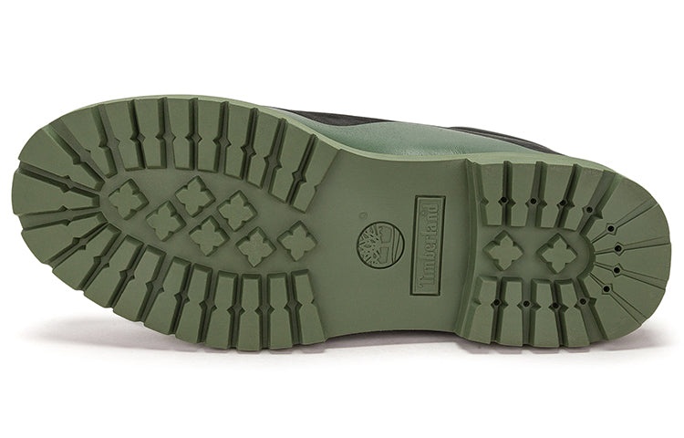 Timberland Heritage 6 Inch Waterproof Boot 'Black Nubuck with Green' A5UYWW - 6