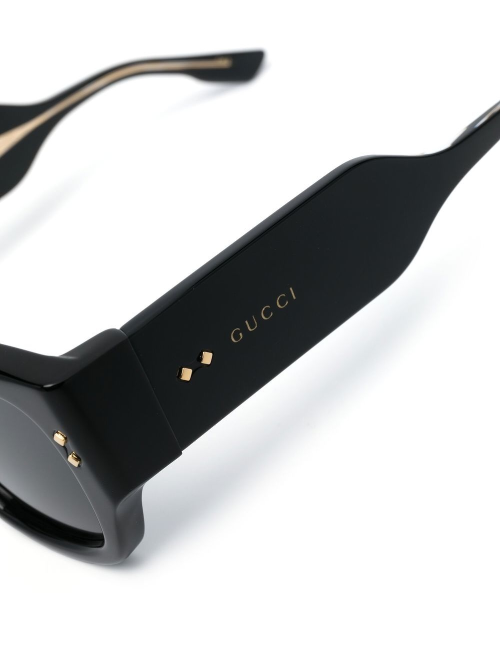 logo square-frame sunglasses - 3