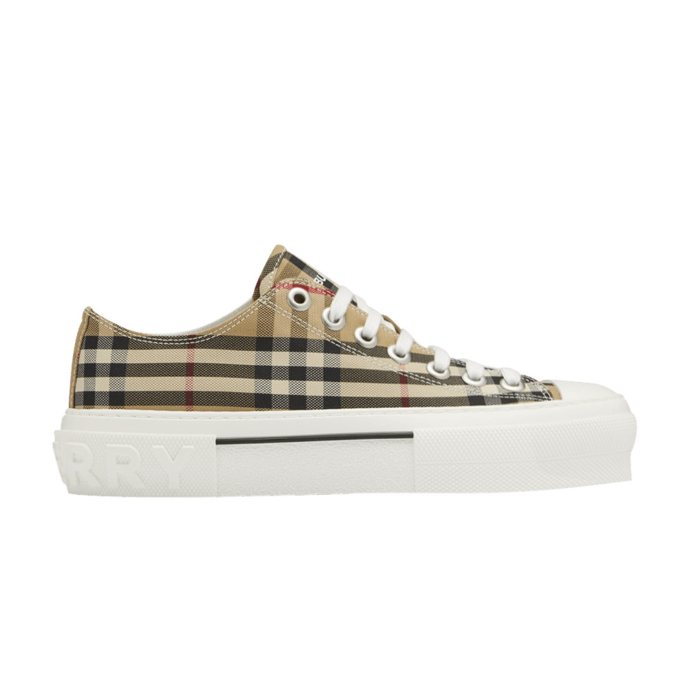 Burberry Wmns Jack Vintage Check Sneaker 'Archive Beige' - 1