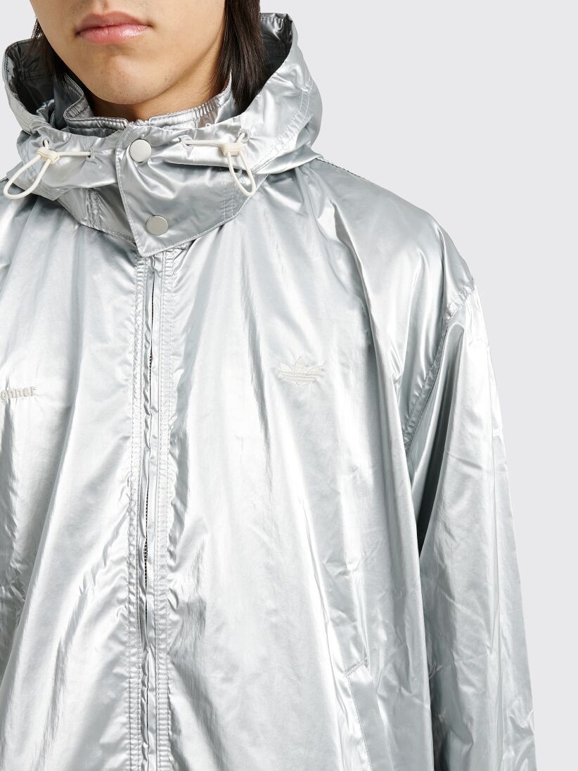 x Wales Bonner metallic hooded jacket - 8