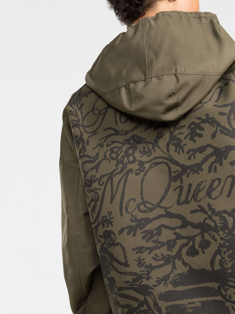 Blake Illustration hooded jacket - 5
