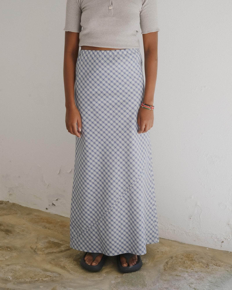 Larva Skirt - Organic Cotton Poplin 1