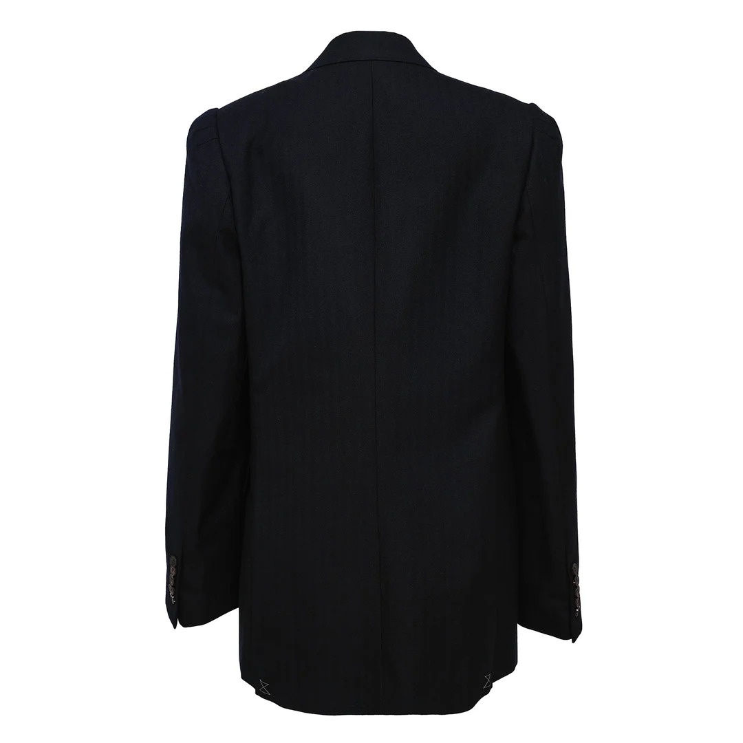 Waisted Double Breasted Blazer - 2