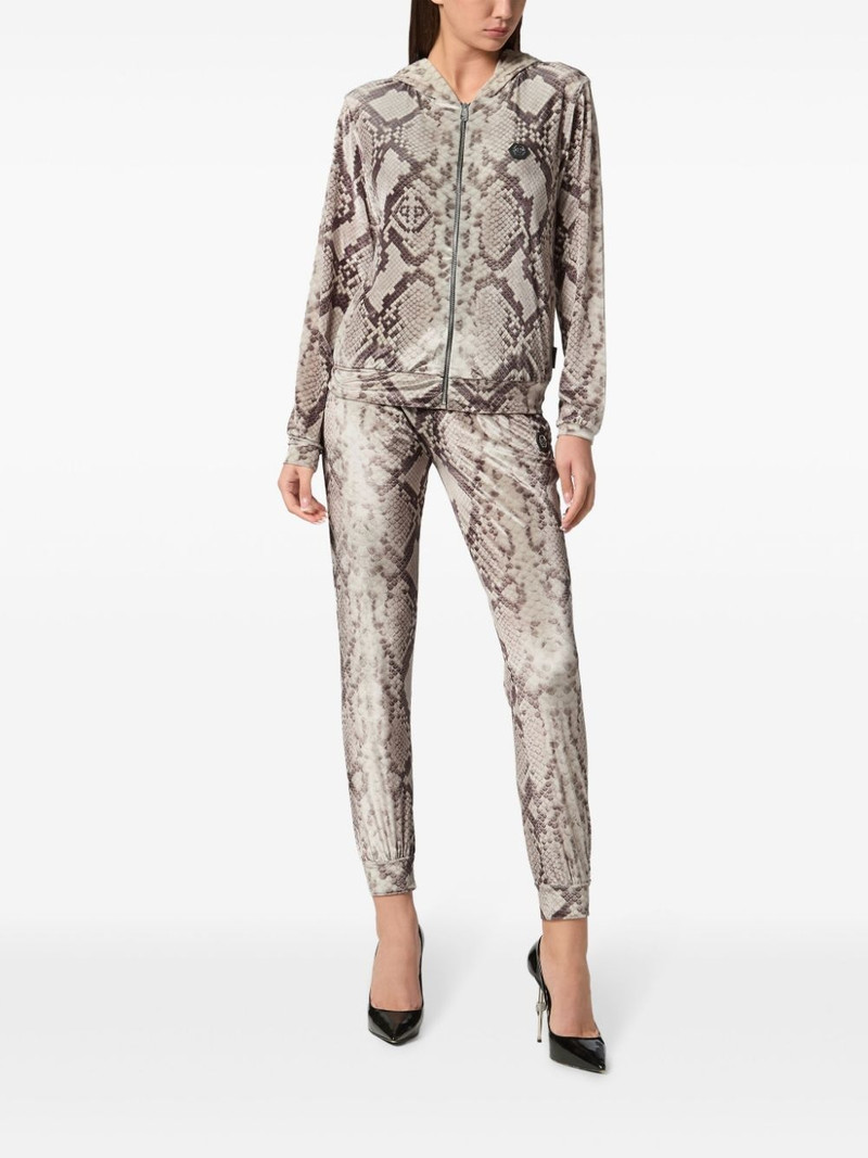 PHILIPP PLEIN python-print tracksuit set outlook