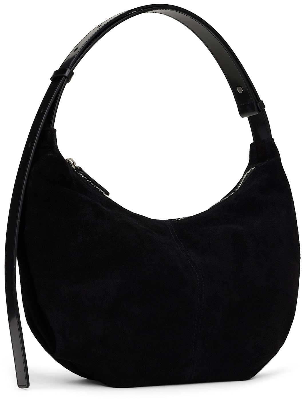 Black Leather Shoulder Bag 2