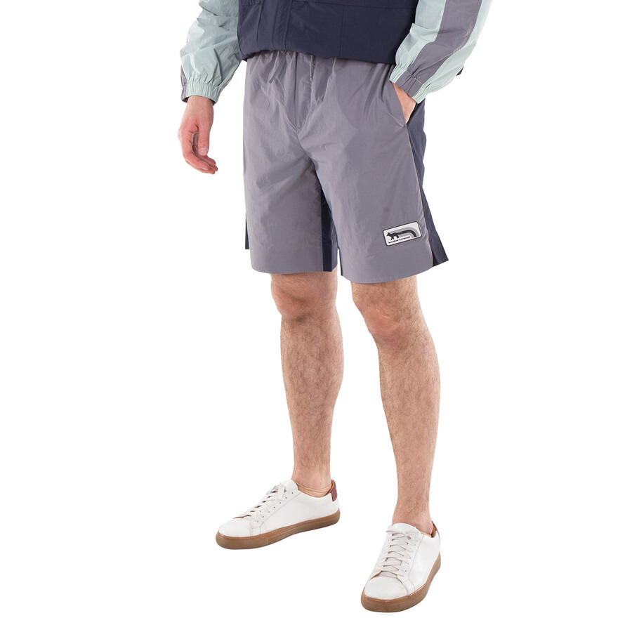 Maison Kitsune Colour-Block Track Shorts - 4