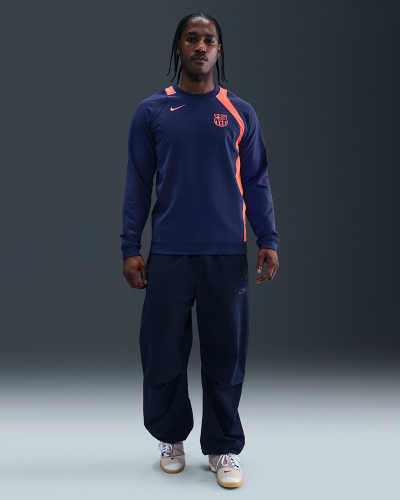 FC Barcelona Third Men's Nike Total 90 Soccer Crew-Neck Top 4