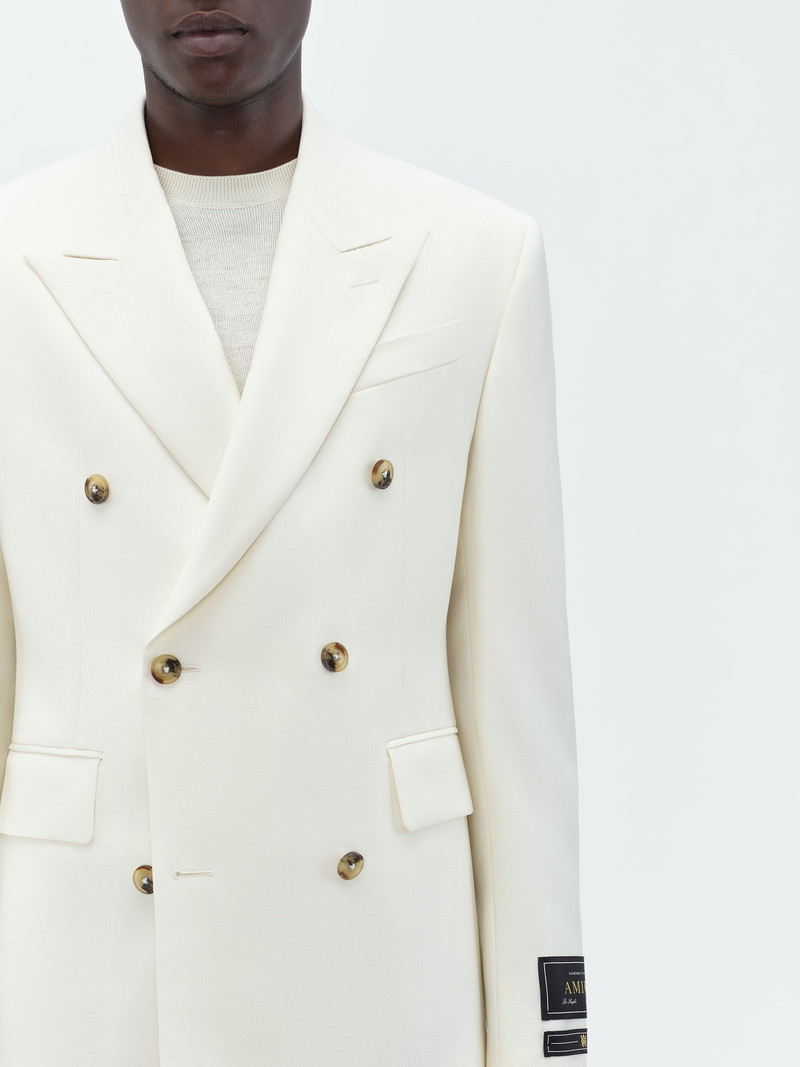 DOUBLE BREAST BLAZER-ALABASTER 10