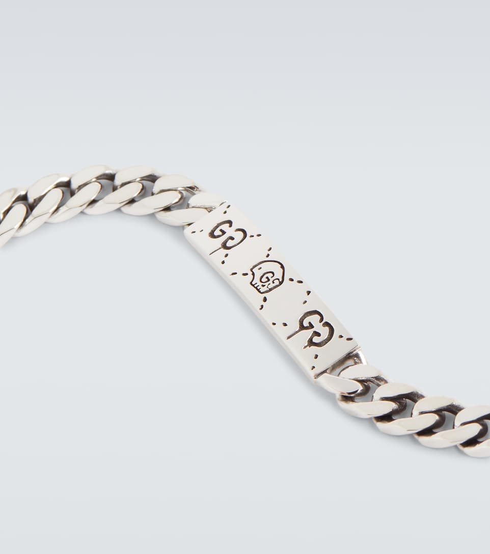 x Trouble Andrew GucciGhost sterling silver bracelet - 3