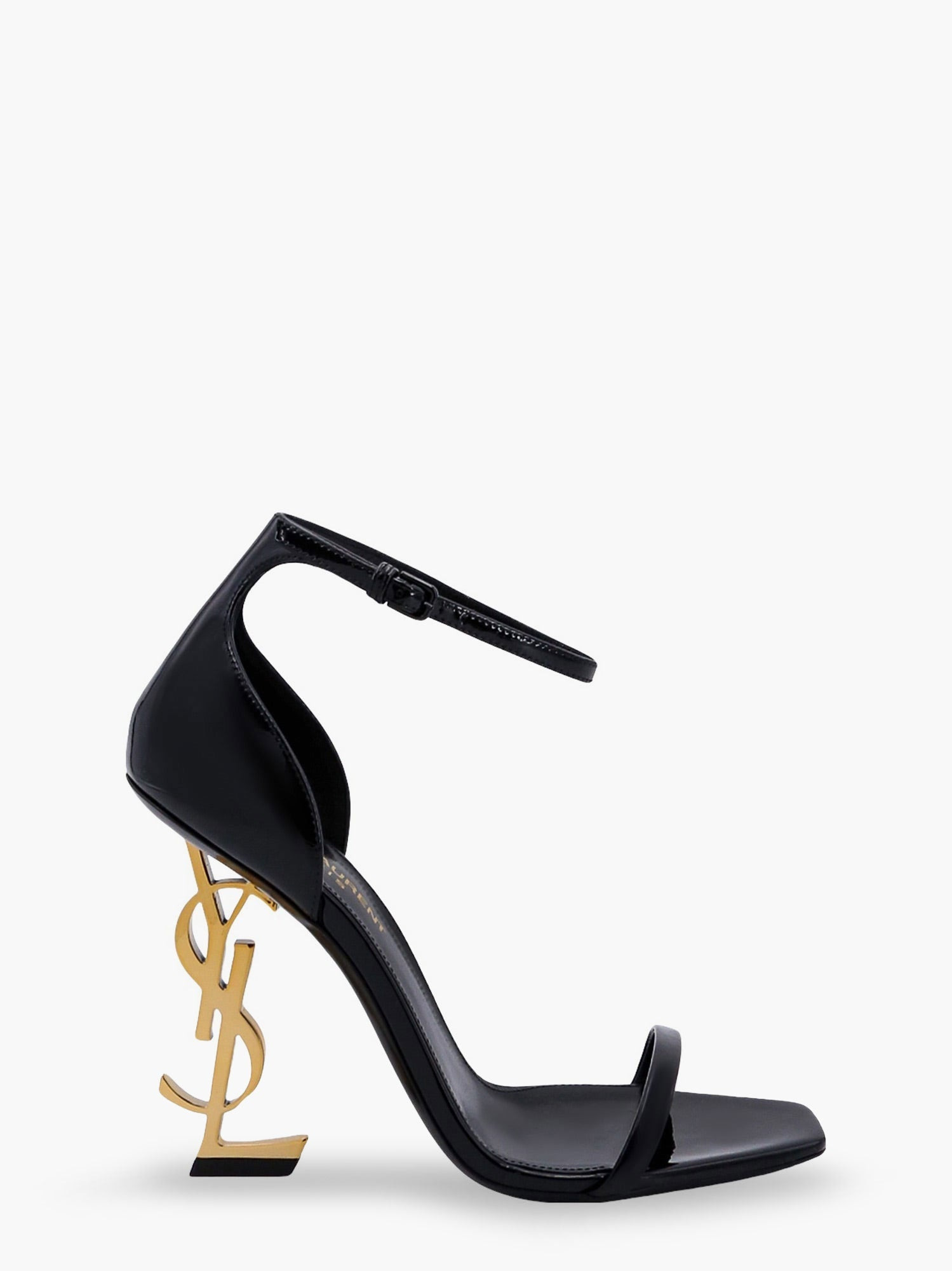 Saint Laurent Opyum 110 Patent Leather Sandals - 1