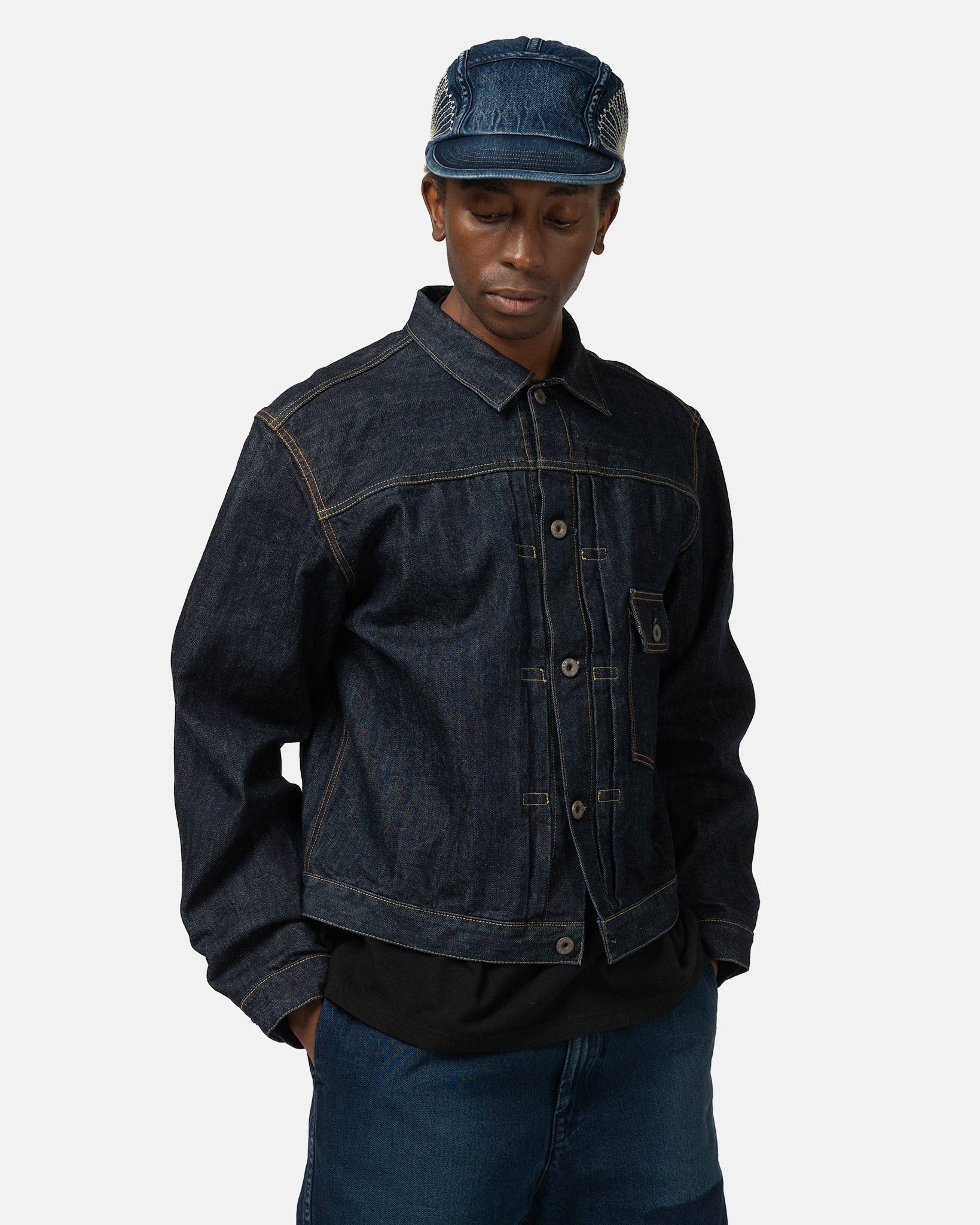 14oz Denim 1st JKT One Wash - 4